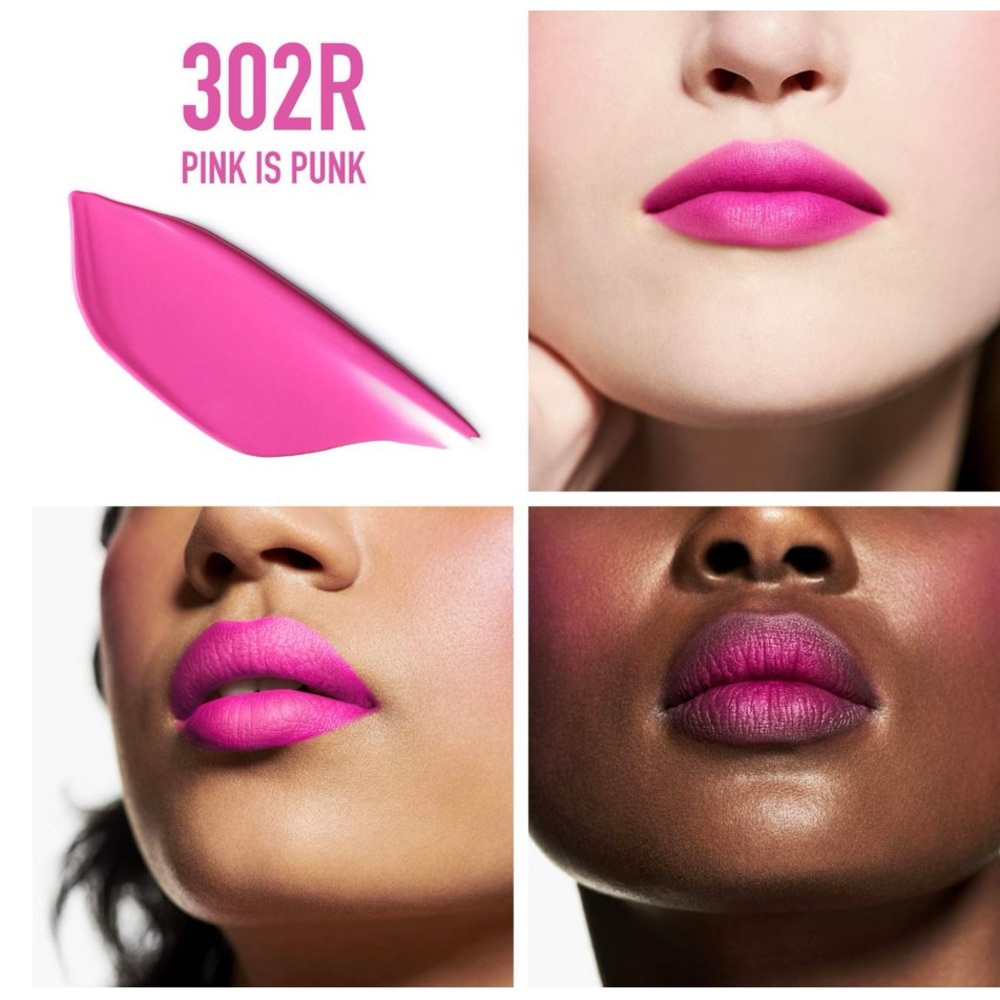 Valentino 2 in 1 Matte Liquid Lip & Blush: Liquirosso #302R Pink is Punk
